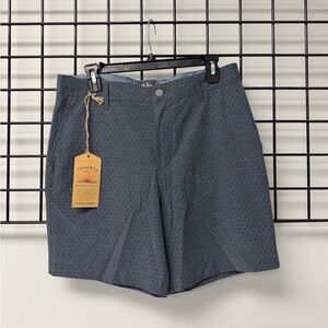 Faherty Men's Patterned Gray Shorts